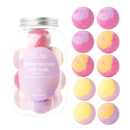 Sea salt bath bomb