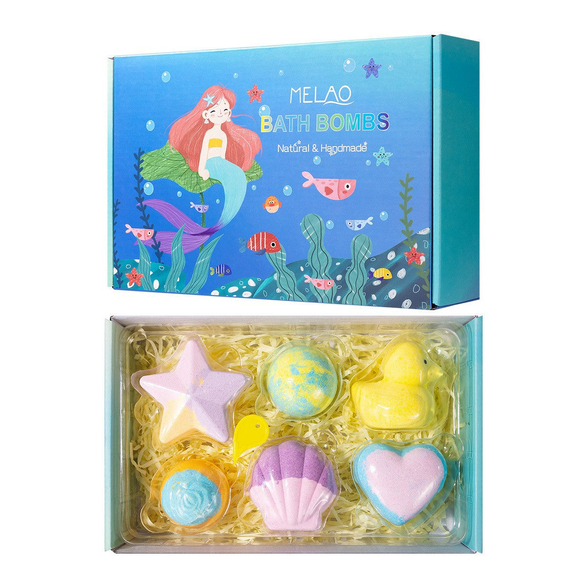 Sea salt bath bomb
