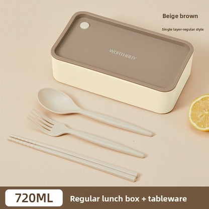 Sealed Multi-Compartment Microwave Safe Lunch Container