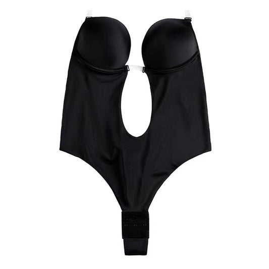Seamless Adjustable Shapewear Bodysuit with Invisible Straps