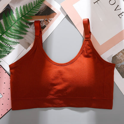 Seamless Adjustable Sports Bra for Women
