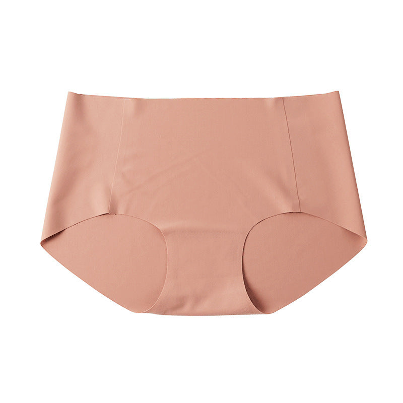 Seamless Anti-Bacterial Mid-Waist Hip-Lift Underwear