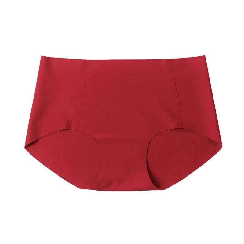 Seamless Anti-Bacterial Mid-Waist Hip-Lift Underwear