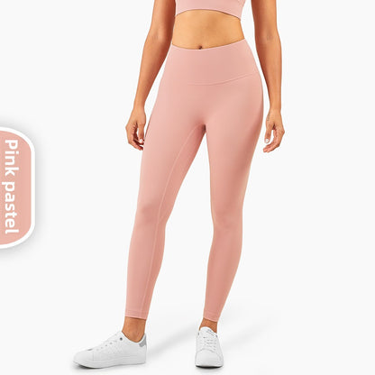 Seamless Anti-Rolling Naked Feeling Yoga Leggings