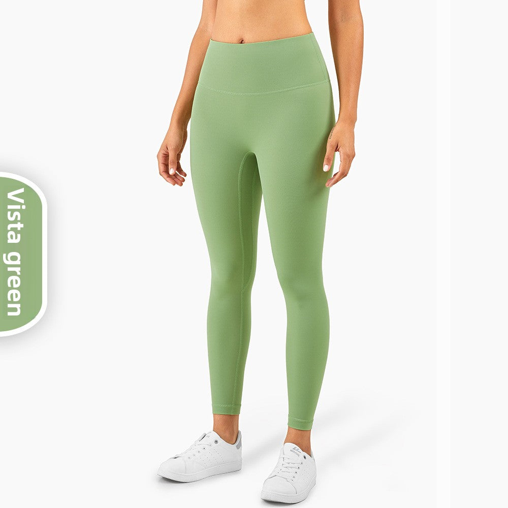 Seamless Anti-Rolling Naked Feeling Yoga Leggings