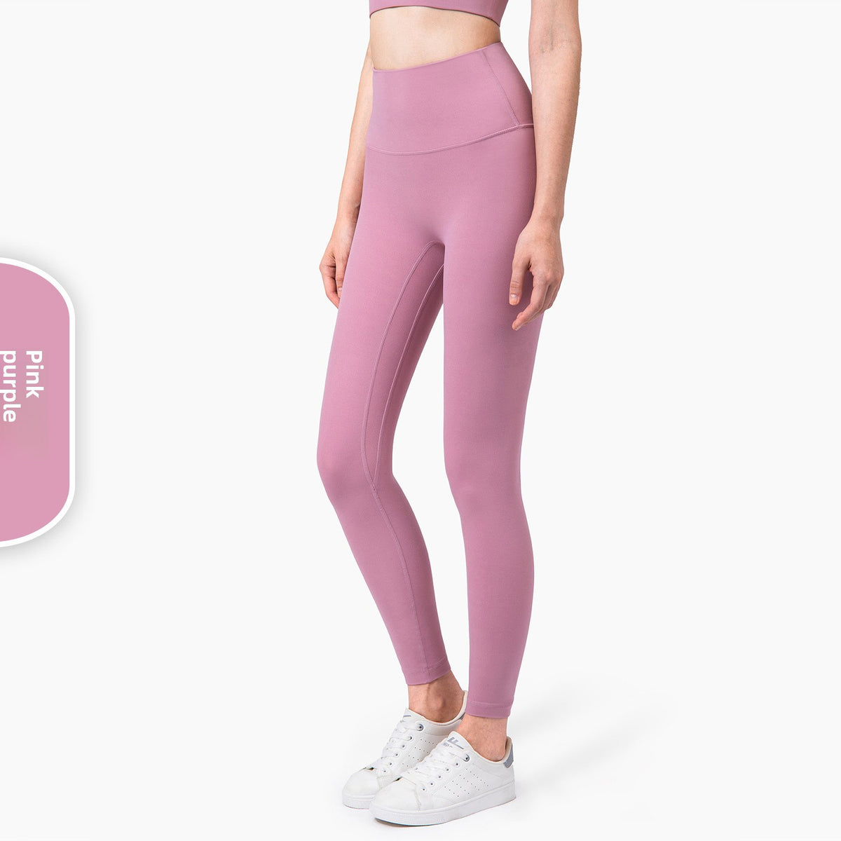 Seamless Anti-Rolling Naked Feeling Yoga Leggings