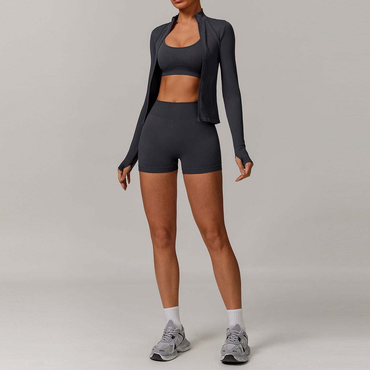 Seamless Back Yoga Set