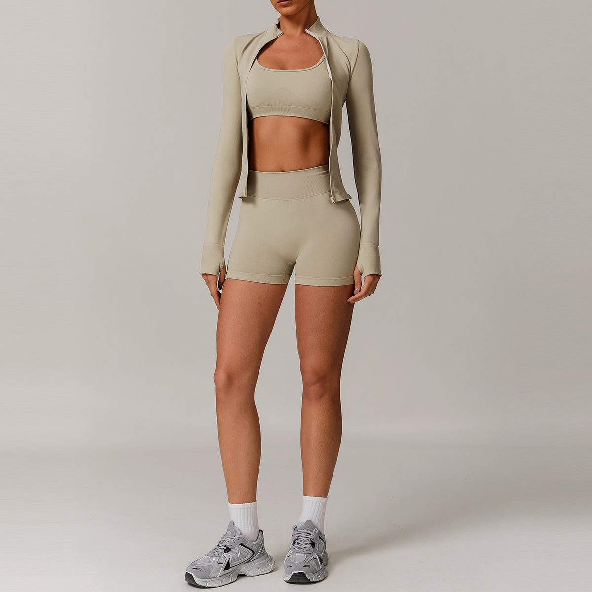 Seamless Back Yoga Set