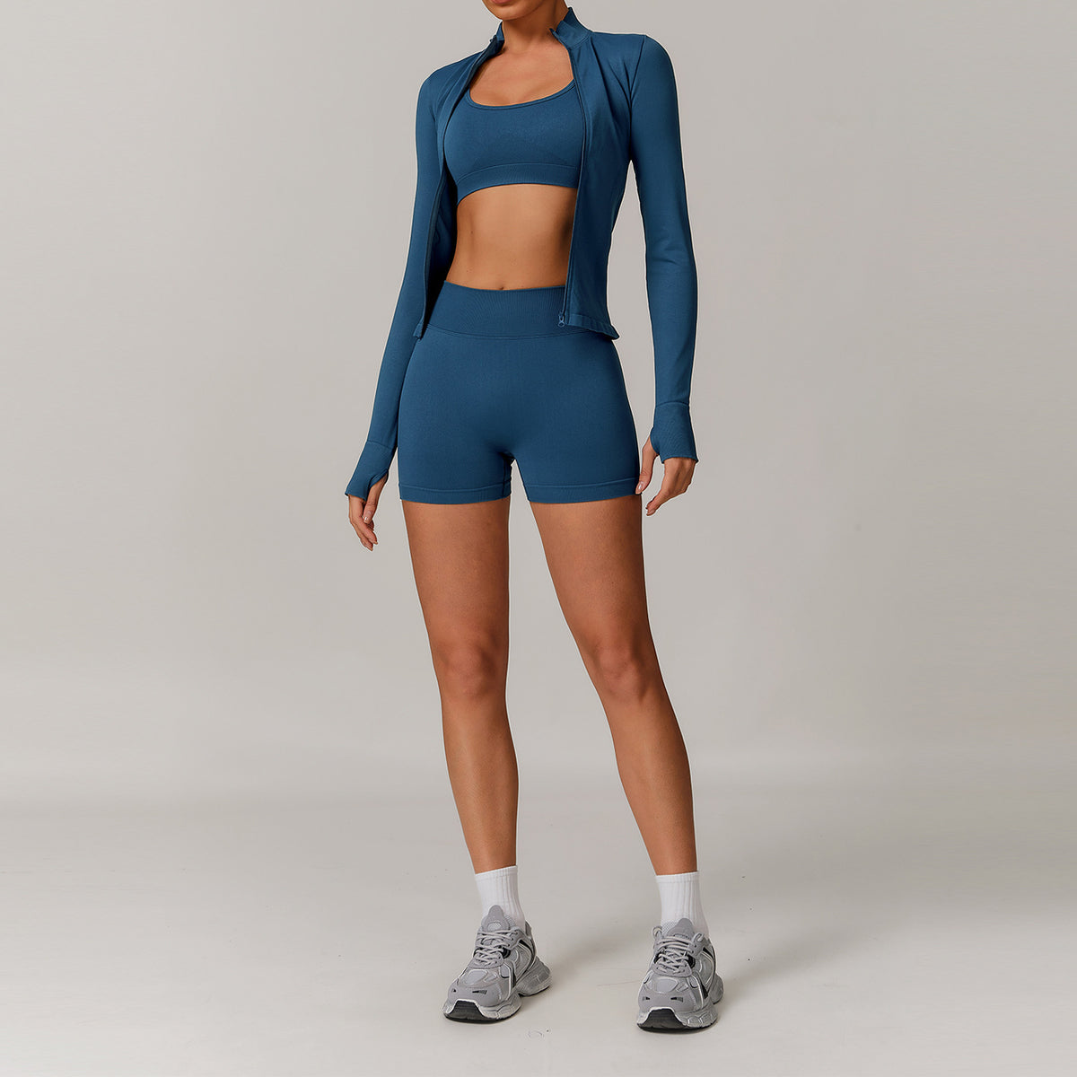 Seamless Back Yoga Set