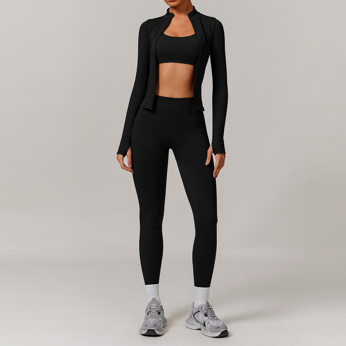 Seamless Back Yoga Set