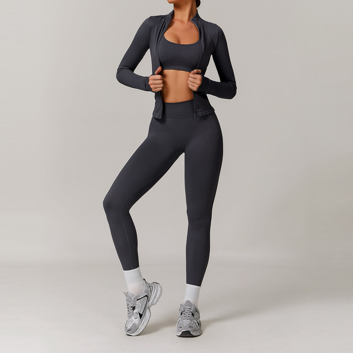 Seamless Back Yoga Set