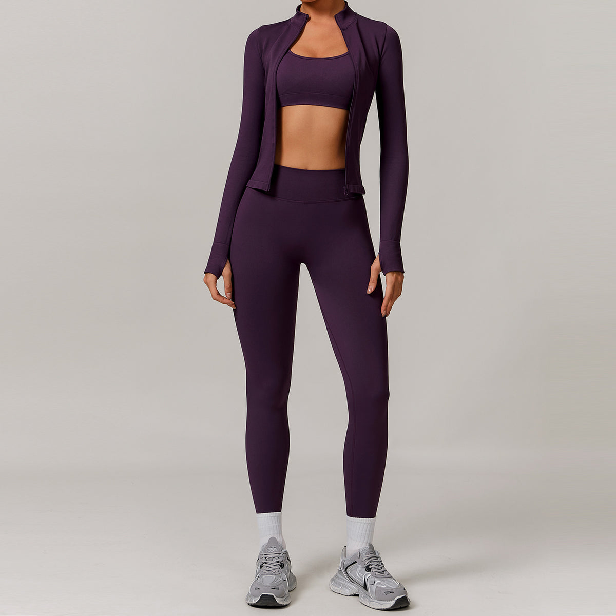 Seamless Back Yoga Set
