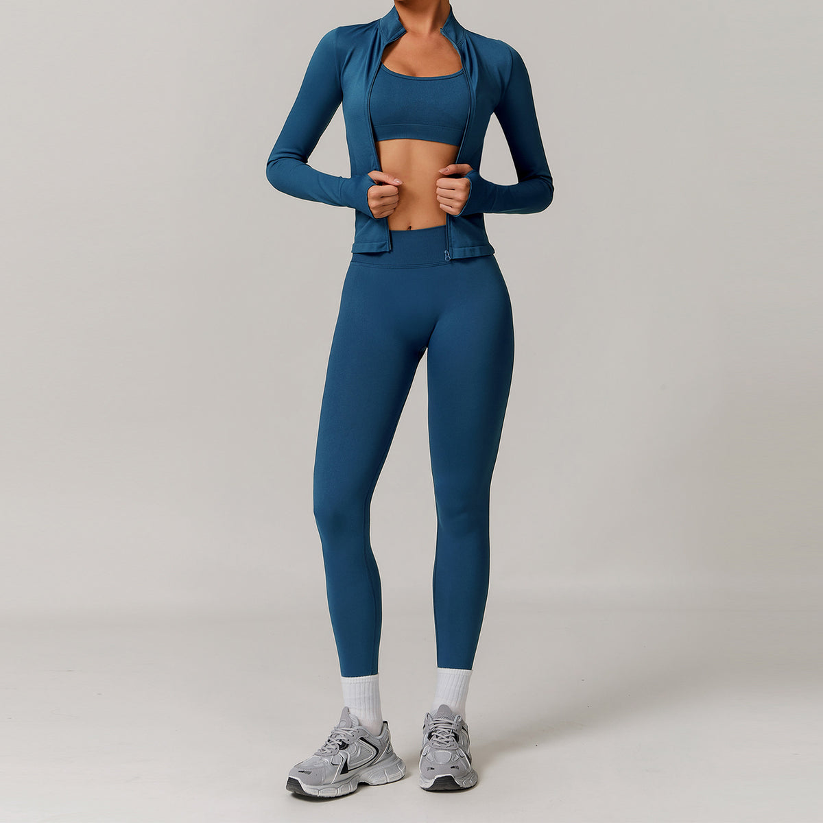 Seamless Back Yoga Set