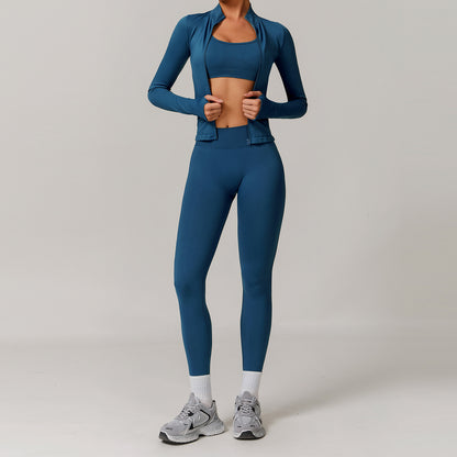 Seamless Back Yoga Set