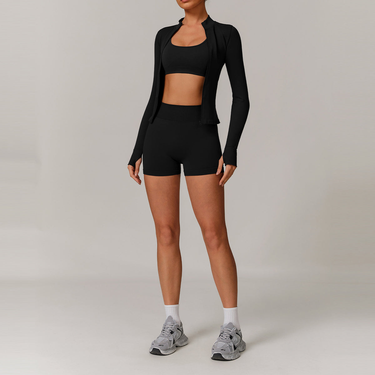 Seamless Back Yoga Set