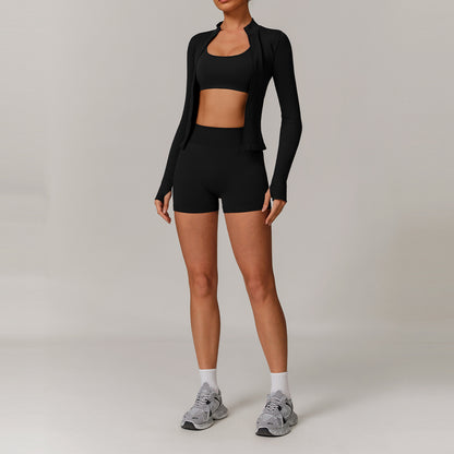 Seamless Back Yoga Set