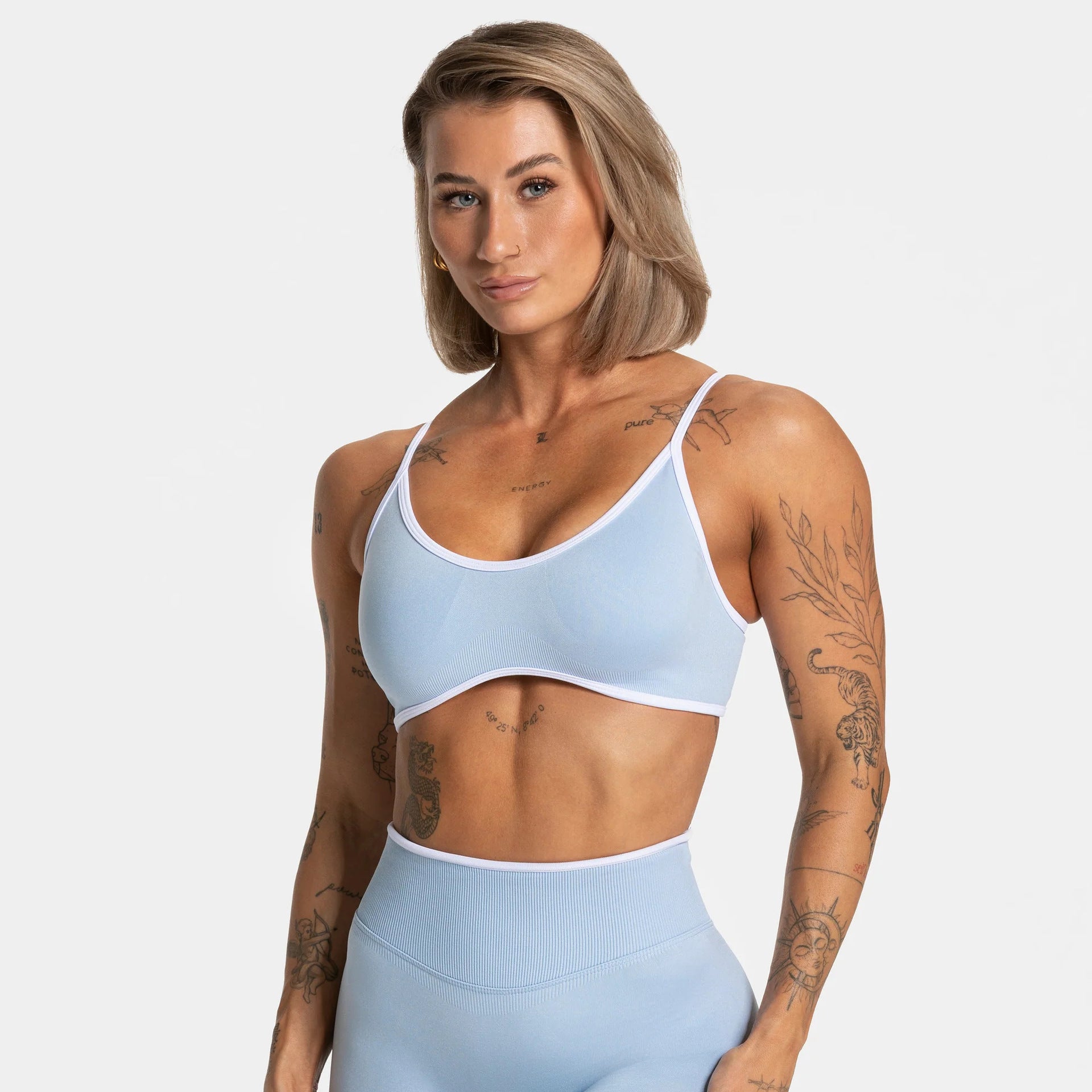 Seamless Backless Yoga Set