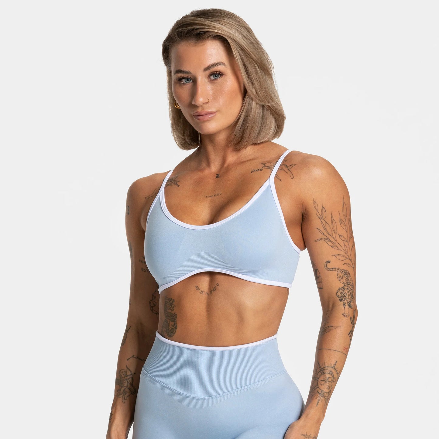 Seamless Backless Yoga Set