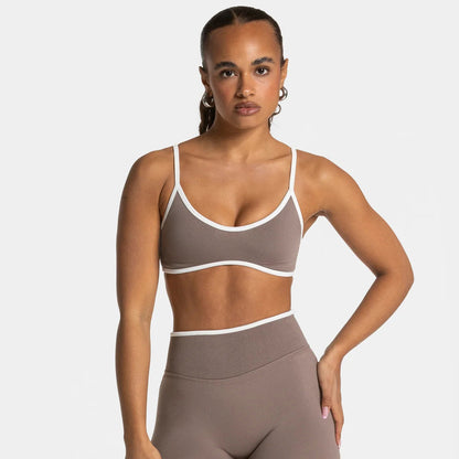 Seamless Backless Yoga Set