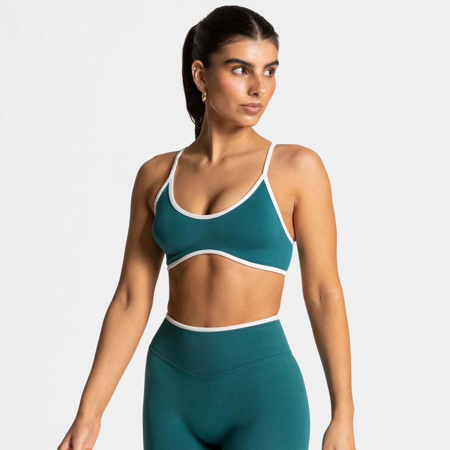 Seamless Backless Yoga Set