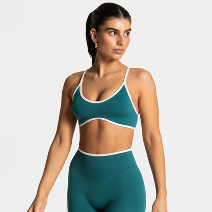 Seamless Backless Yoga Set