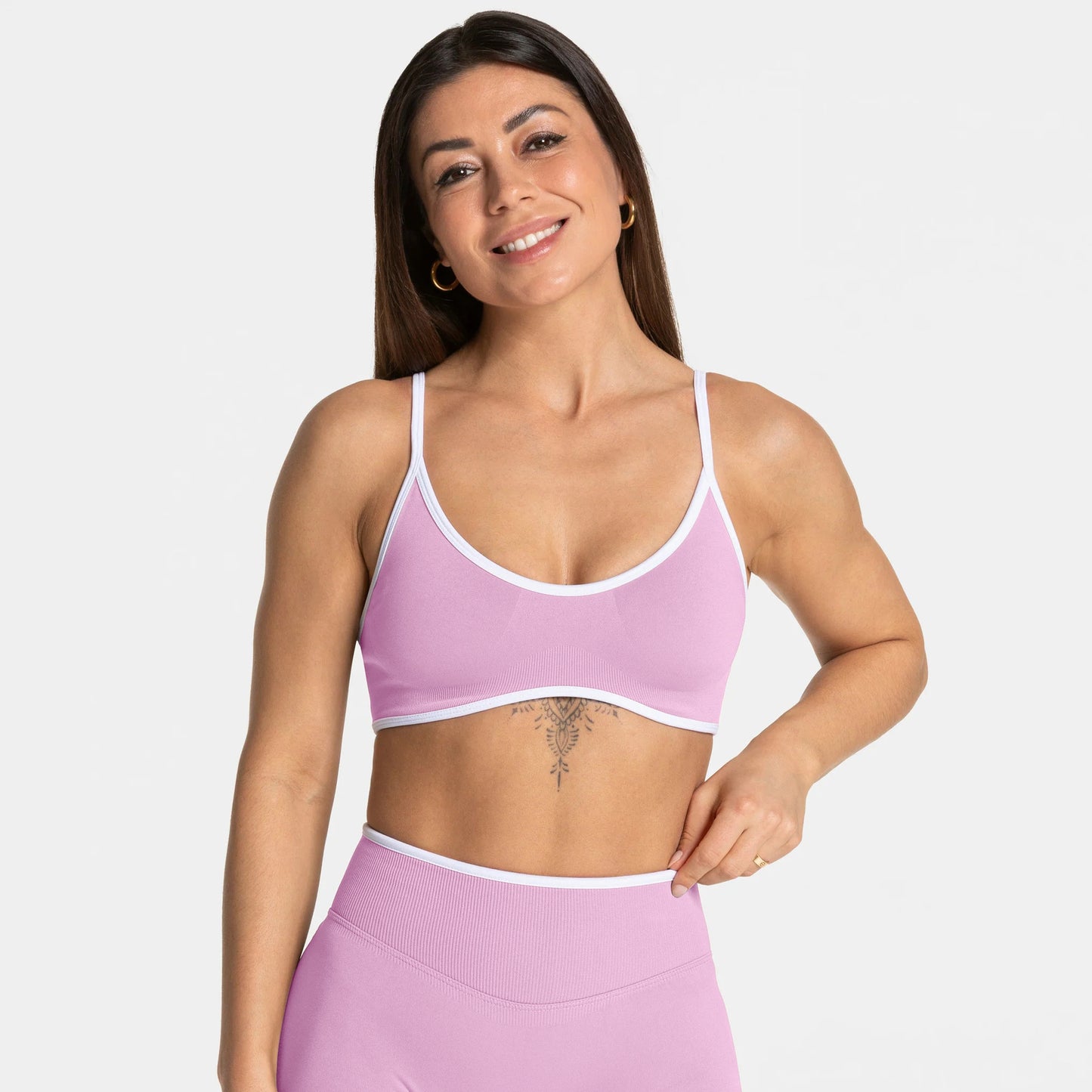 Seamless Backless Yoga Set