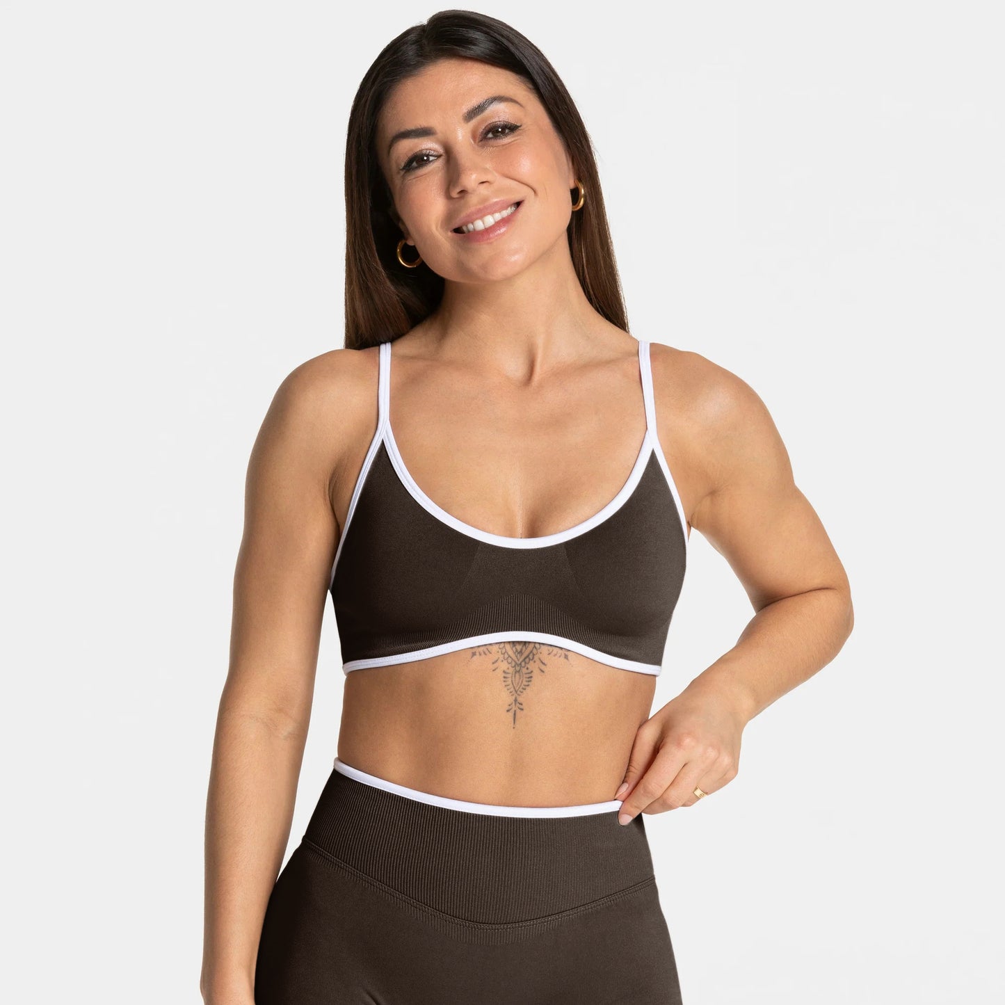 Seamless Backless Yoga Set