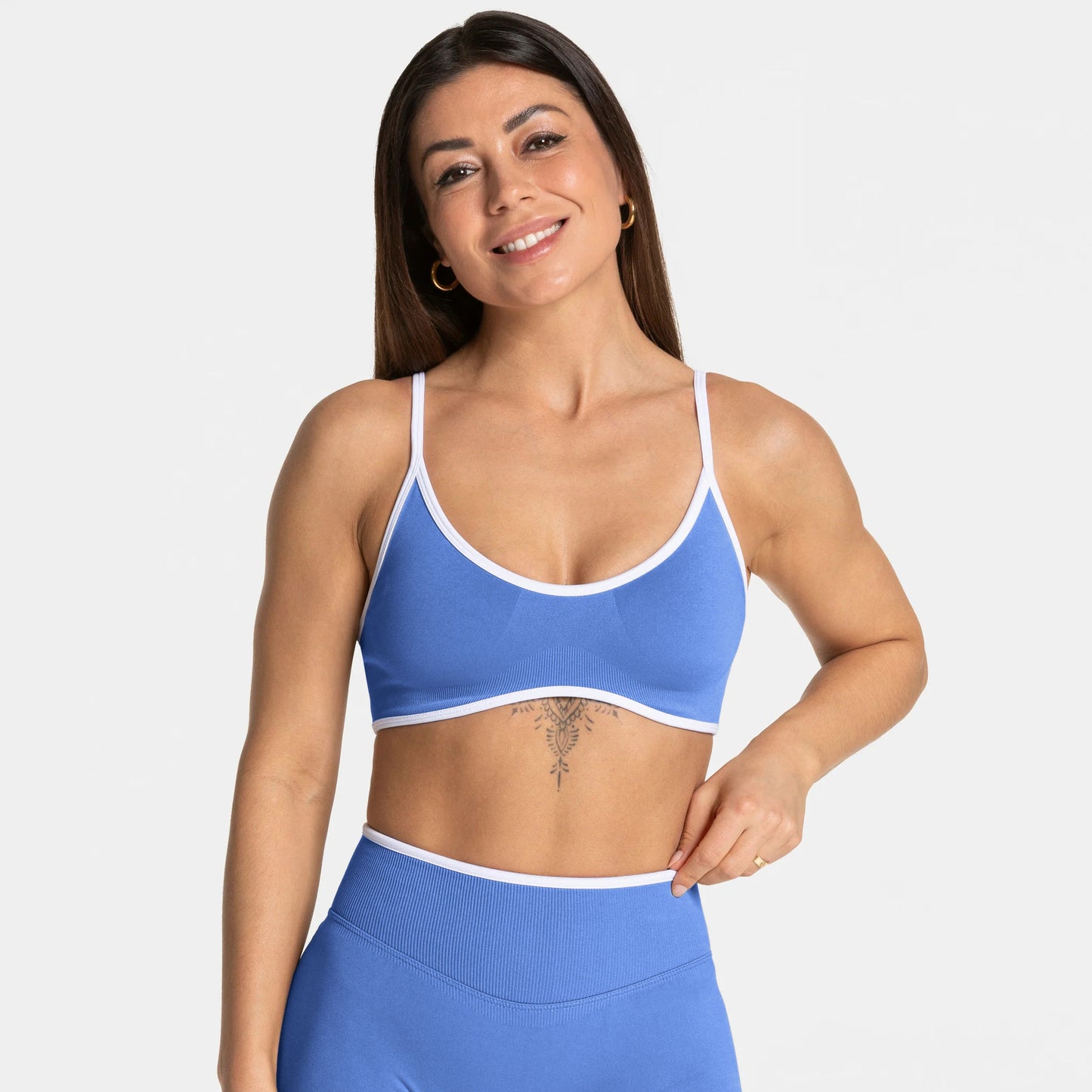 Seamless Backless Yoga Set
