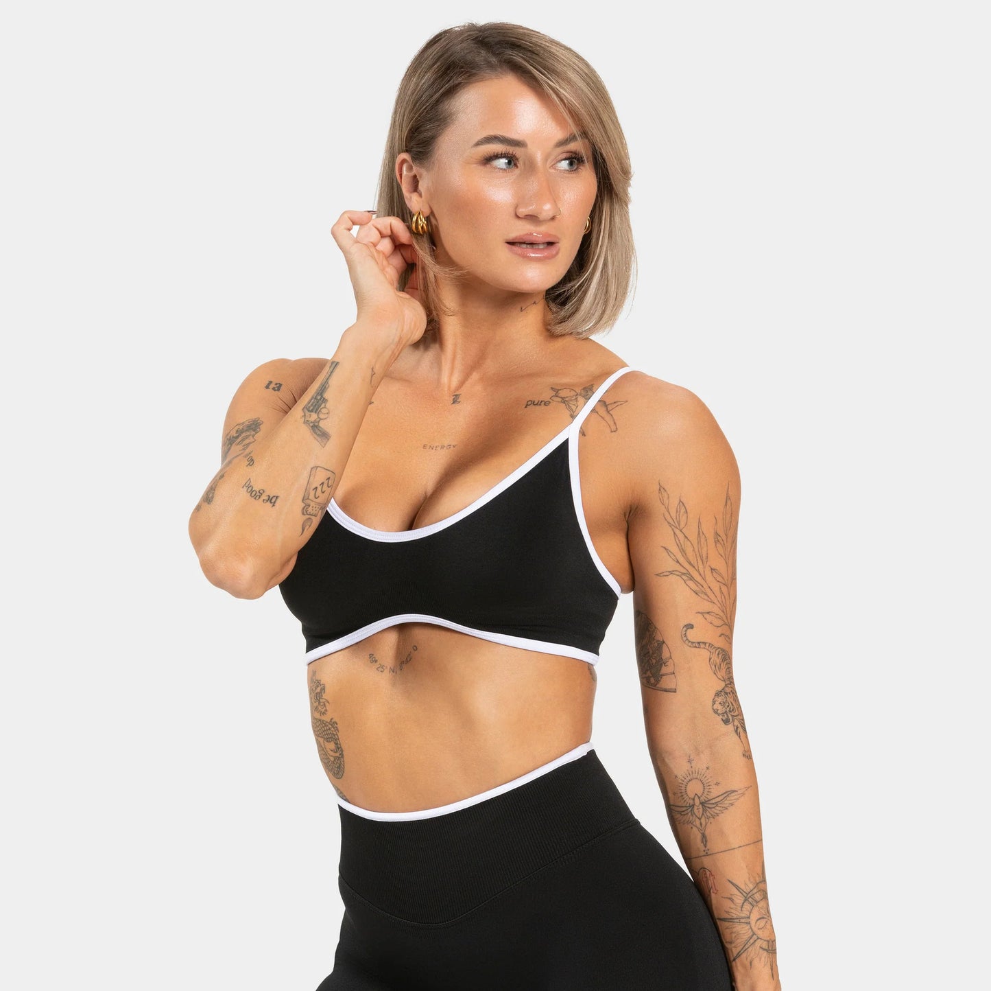 Seamless Backless Yoga Set