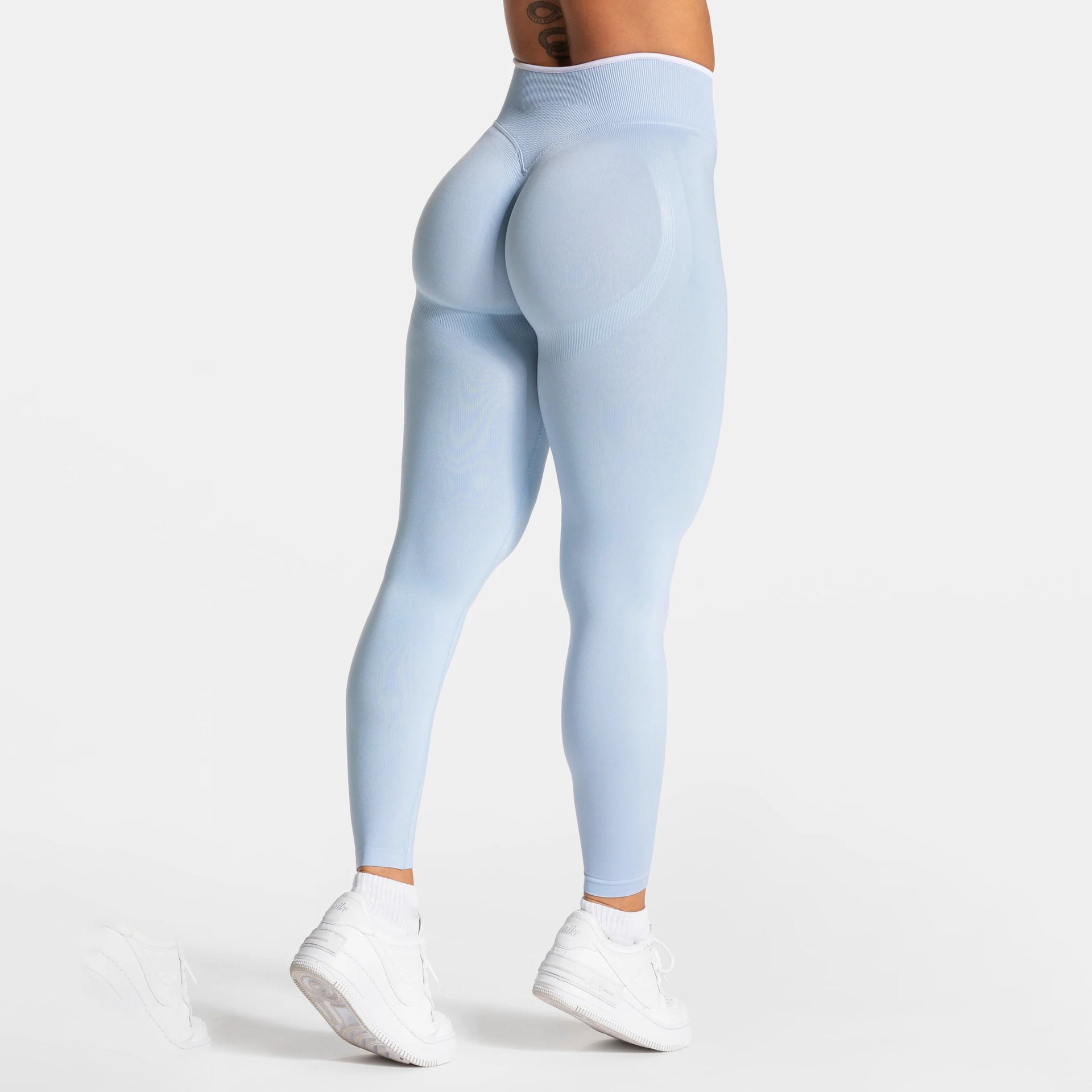 Seamless Backless Yoga Set