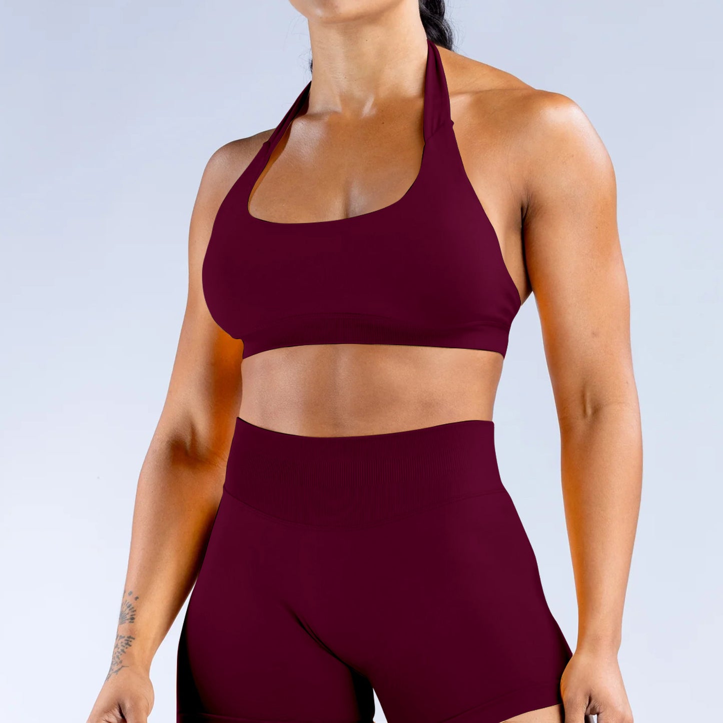 Seamless Backless Yoga Sports Bra