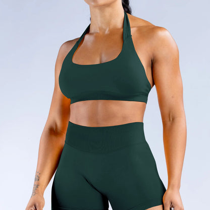 Seamless Backless Yoga Sports Bra