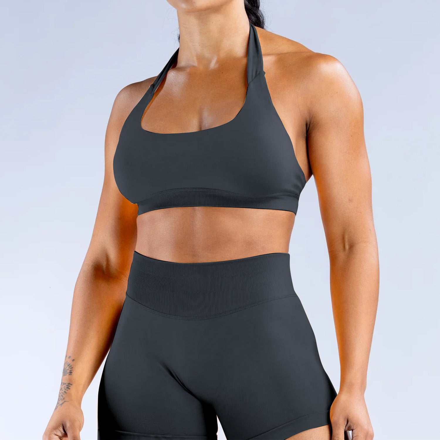 Seamless Backless Yoga Sports Bra