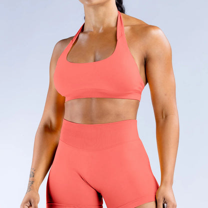 Seamless Backless Yoga Sports Bra