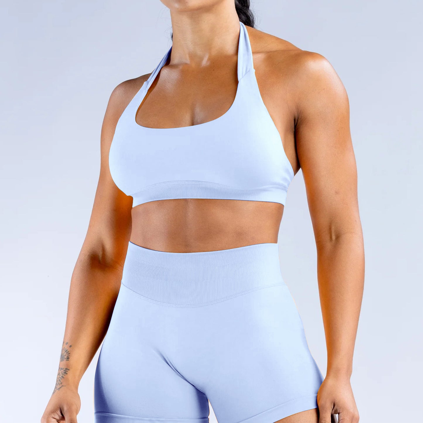Seamless Backless Yoga Sports Bra