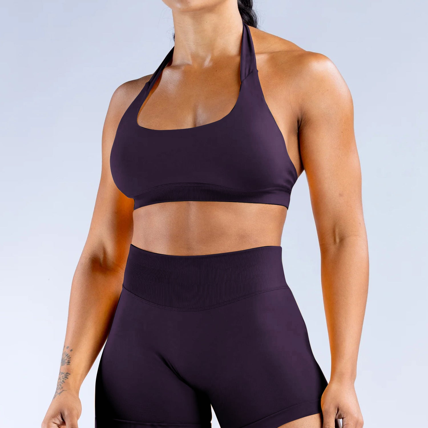 Seamless Backless Yoga Sports Bra