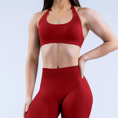 Seamless Backless Yoga Sports Bra