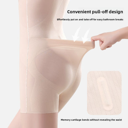 Seamless Body Shaper with Abdominal Control and Hip Lift