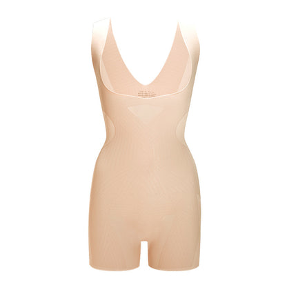 Seamless Body Shaper with Abdominal Control and Hip Lift