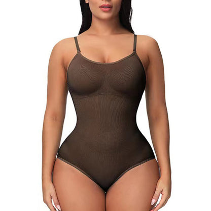 Seamless body-shaping tight-fitting garment