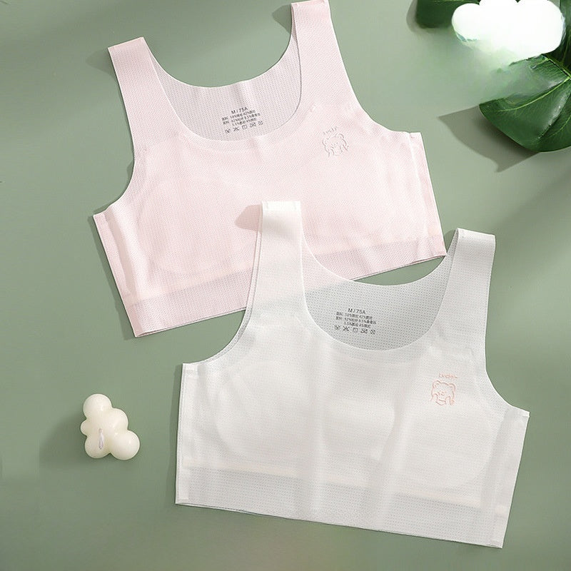 Seamless Breathable Vest for Growing Girls