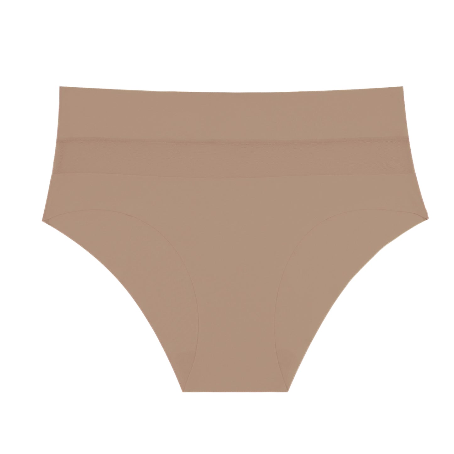 Seamless Breathable Women's Mid-Waist Briefs
