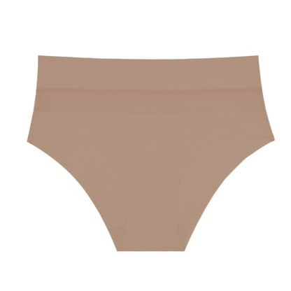 Seamless Breathable Women's Mid-Waist Briefs