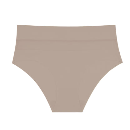 Seamless Breathable Women's Mid-Waist Briefs
