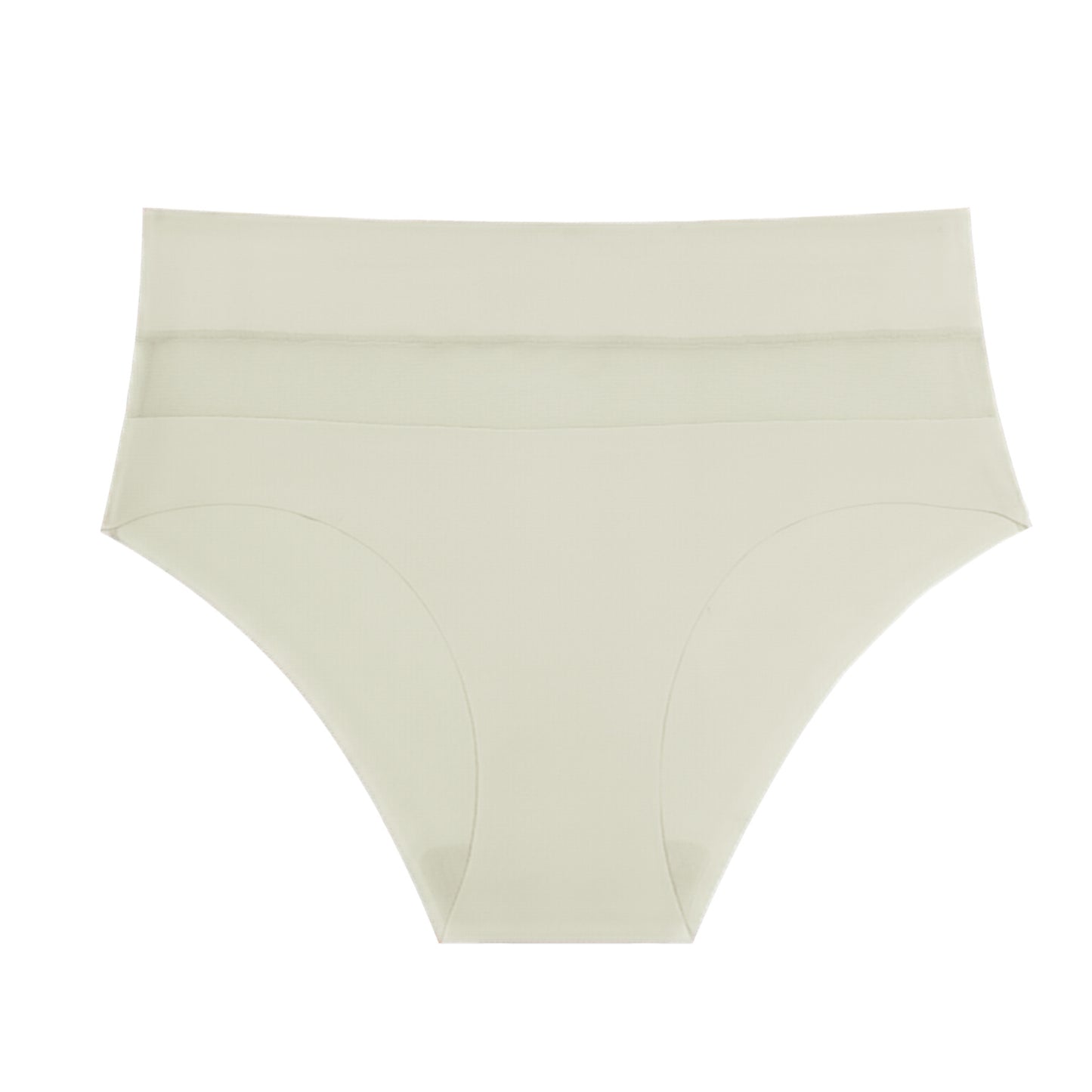 Seamless Breathable Women's Mid-Waist Briefs