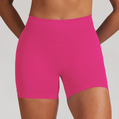 Seamless Butt-Lifting Yoga Shorts High Elastic Sports Fitness Shorts