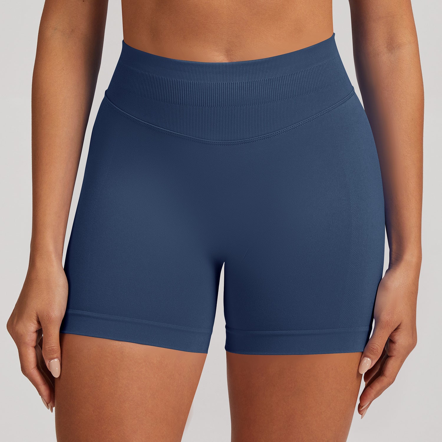 Seamless Butt-Lifting Yoga Shorts High Elastic Sports Fitness Shorts