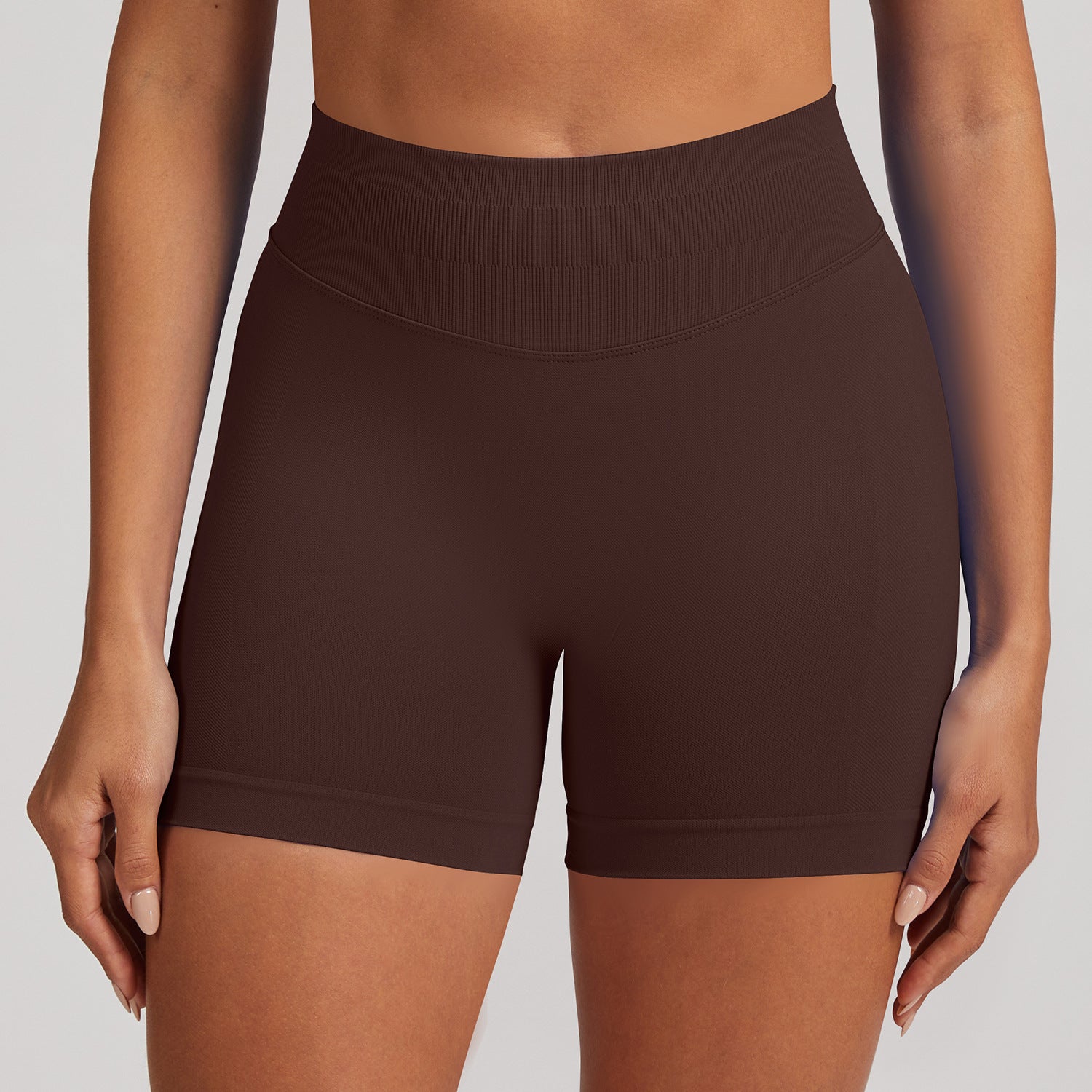 Seamless Butt-Lifting Yoga Shorts High Elastic Sports Fitness Shorts