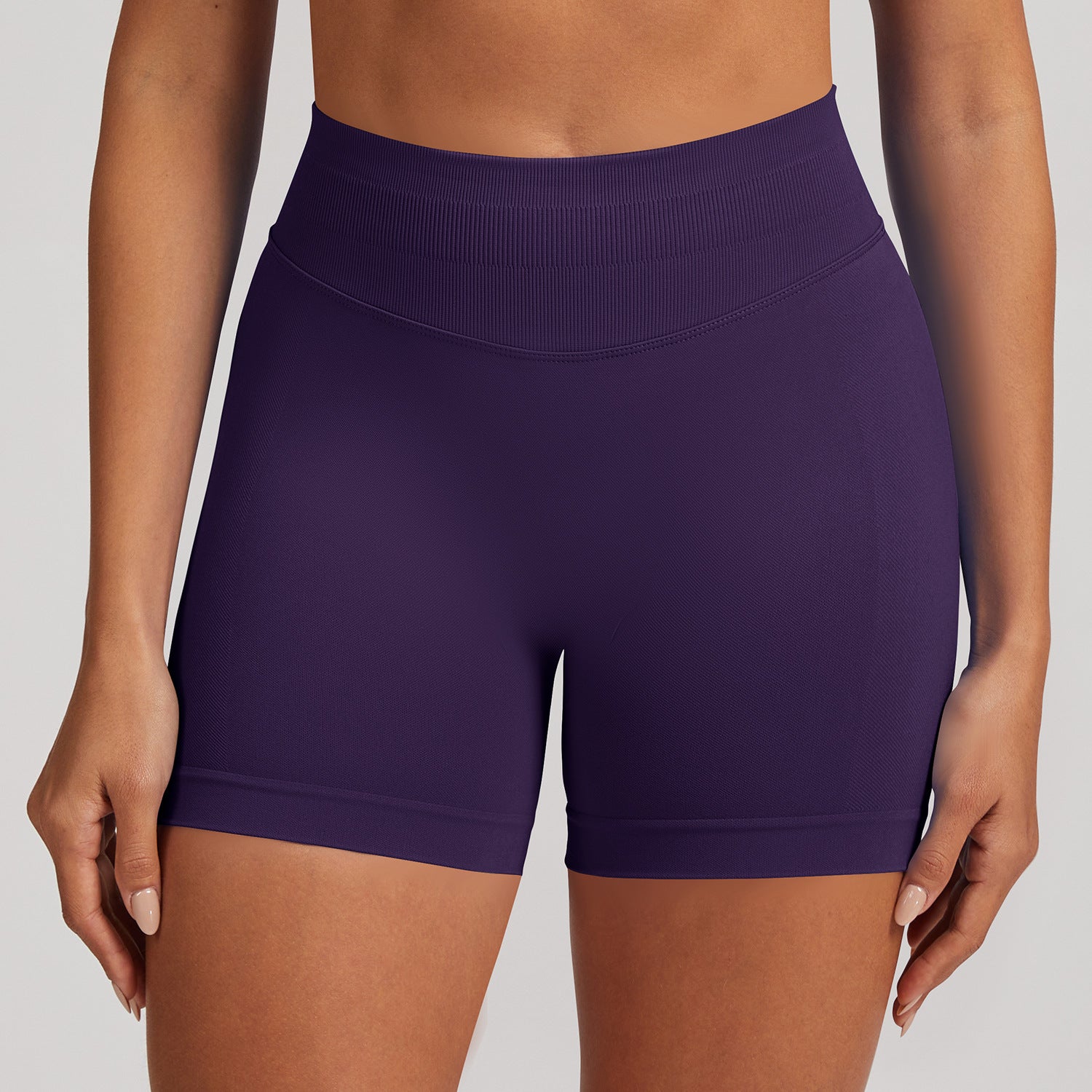 Seamless Butt-Lifting Yoga Shorts High Elastic Sports Fitness Shorts