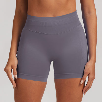 Seamless Butt-Lifting Yoga Shorts High Elastic Sports Fitness Shorts
